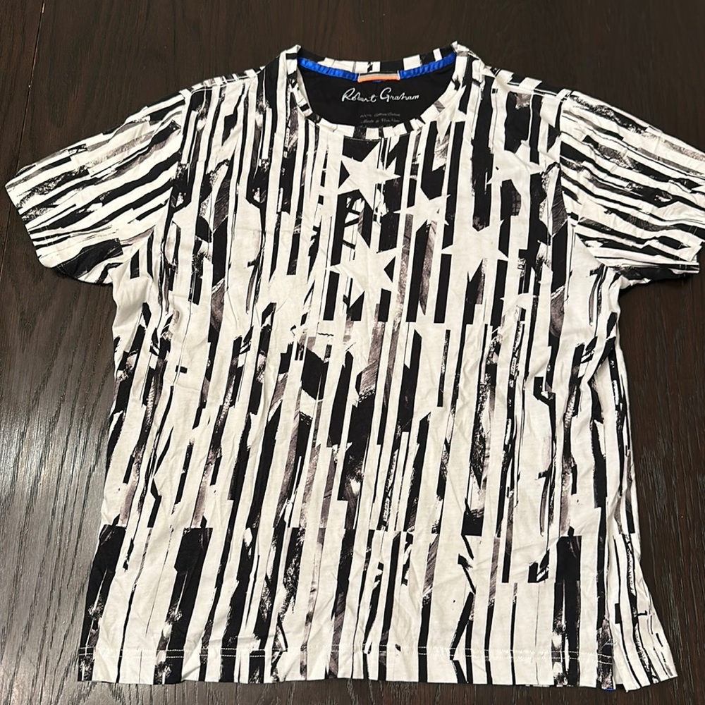 Robert Graham men’s Stars and Stripes tee 2xl